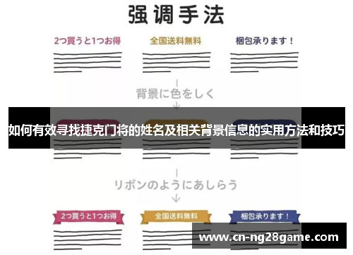 如何有效寻找捷克门将的姓名及相关背景信息的实用方法和技巧